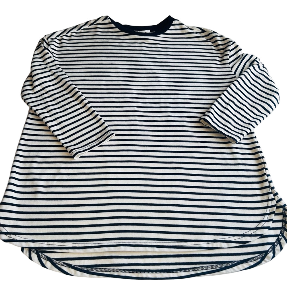 Tuckernuck Pomander Place Long Sleeved Crew Neck Striped Women’s Top Size Small